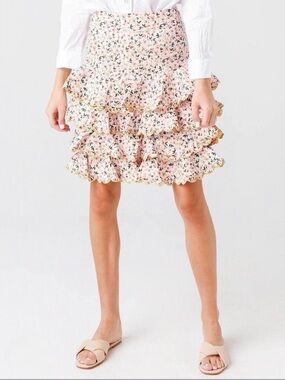 Celia B Chihuahua Midi Skirt Size S NWOT